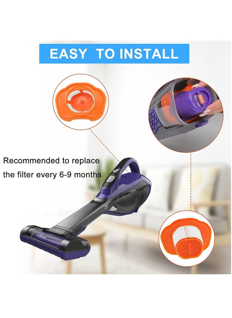 SYOSI - HHVKF10 Dust-buster Filter Replacement Compatible with Black and Decker Hand Vacuum HHVK HHVK320J HHVK320J10 HHVK320JZ01 HHVK515J HHVK515JP HHVK515JP07 HHVK515J00FF HHVK415B01,Washable HHVKF10 Filter - Image 1