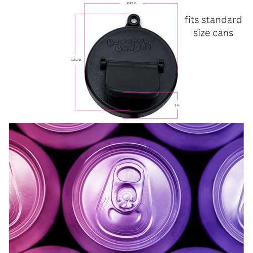 Beverage Buddee Can Cover - Can Cover For Standard Size Soda/Beer/Energy Drink Cans - Made In The USA - BPA-PCB Free - Assort Colors - 6 pack (Plain) - Image 3
