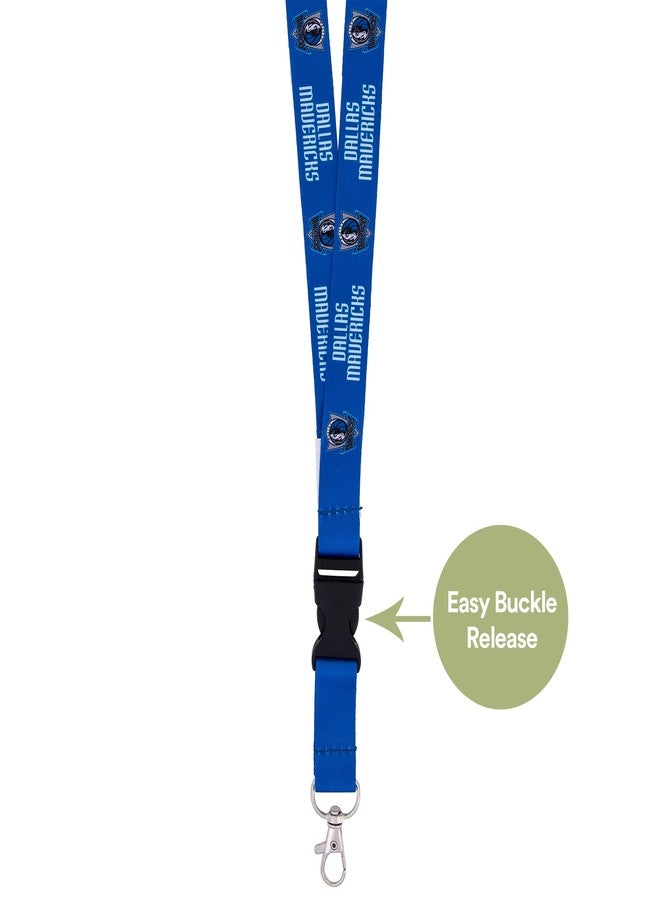 Desert Cactus Dallas Mavericks Lanyard Keychain Detachable NBA Breakaway Snap Buckle National Basketball Association Car Keys ID Badge Holder (Lanyard 3) - Image 5