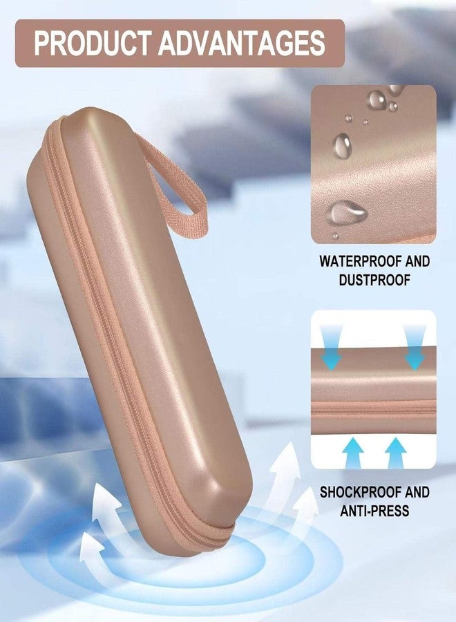 Careflection Toothbrush Travel Case for Oral-B Pro 1000 5000 7500 7000 6000 9600 / Philips for Sonicare for ProtectiveClean 4100 6100 5100 6500 7500 (CASE ONLY!) Portable Protective Container Pink - Image 4