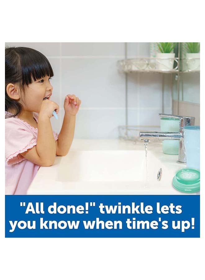 Learning Resources 2-Minute Toothbrush Timer (Single, 10Cm, Blue, Ages 3+) - Image 3