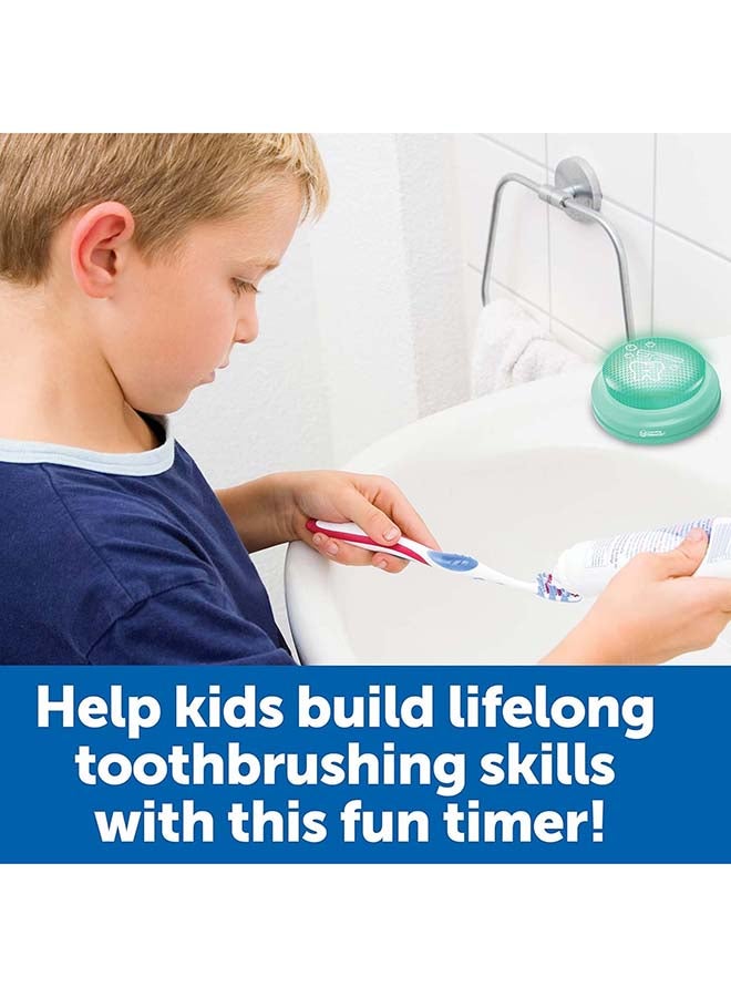 Learning Resources 2-Minute Toothbrush Timer (Single, 10Cm, Blue, Ages 3+) - Image 2