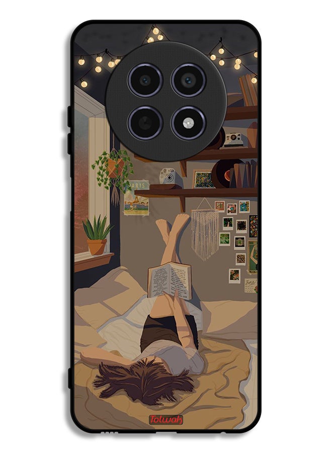 Tolwak Realme 12x 5G Protective Case Cover Studying Art - Image 1