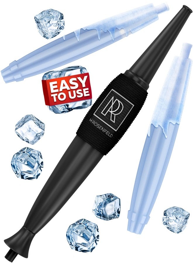M. ROSENFELD Premium Ice Pipe Hookah - ICE Bazooka inc 2 Reinforced Cooling Packs & Soft Grip - Improved Hose Hookah Mouth Tips - Hookah Mouthpiece Accessory Set Cooling pad - Ice Hookah Hoses - Image 1
