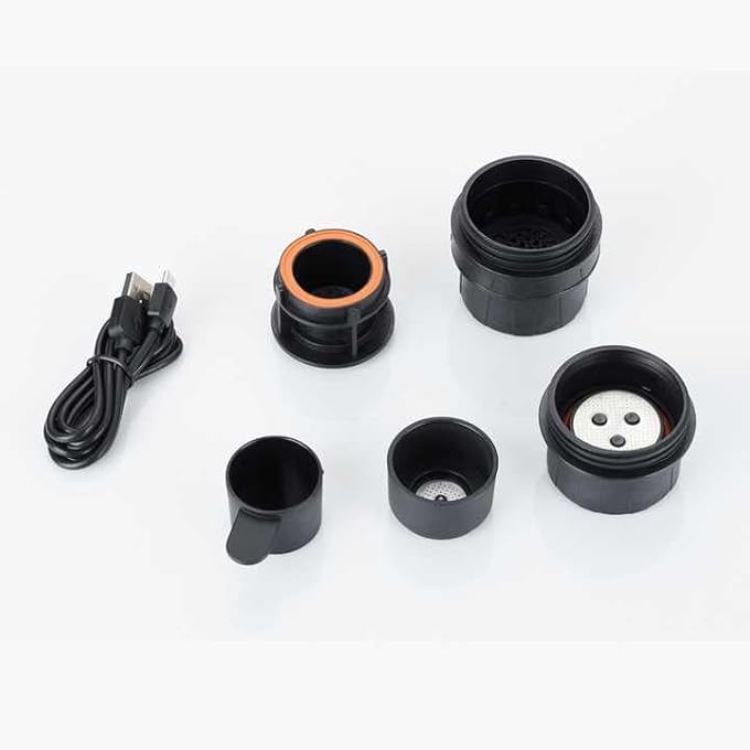 سکیلو ماكينة قهوة إسبريسو صغيرة محمولة للسفر بضغط 18 بار - Image 4