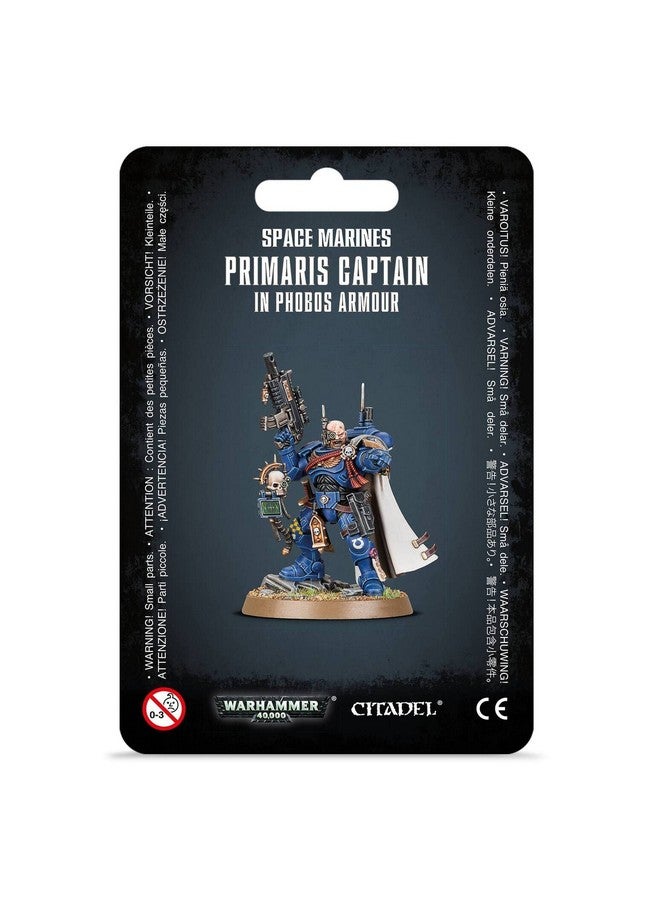 Games Workshop Space Marines Captain in PHOBOS Armour - Image 1