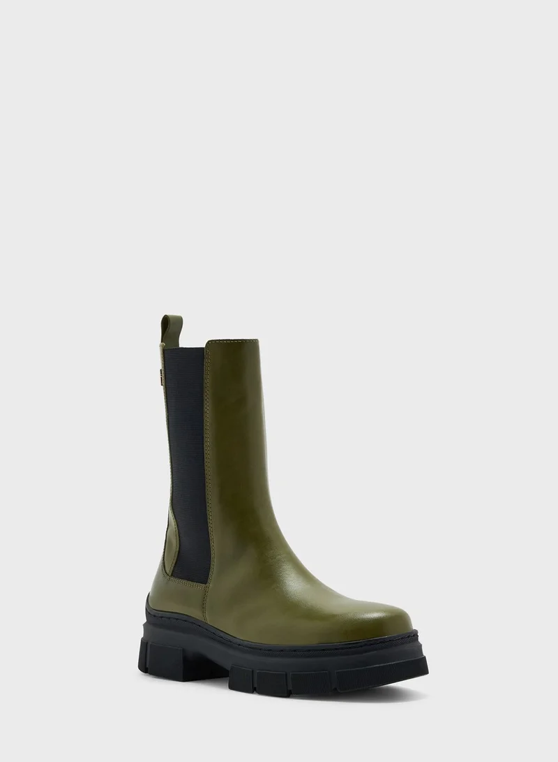 TOMMY HILFIGER Essential Leather Chelsea Ankle Boots