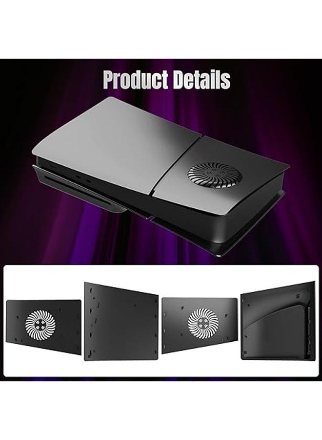 general Slim Disc Edition - Cover with vents for slim PS5 consoles, case panel replacement protection for PlayStation 5 Slim accessories - Image 4