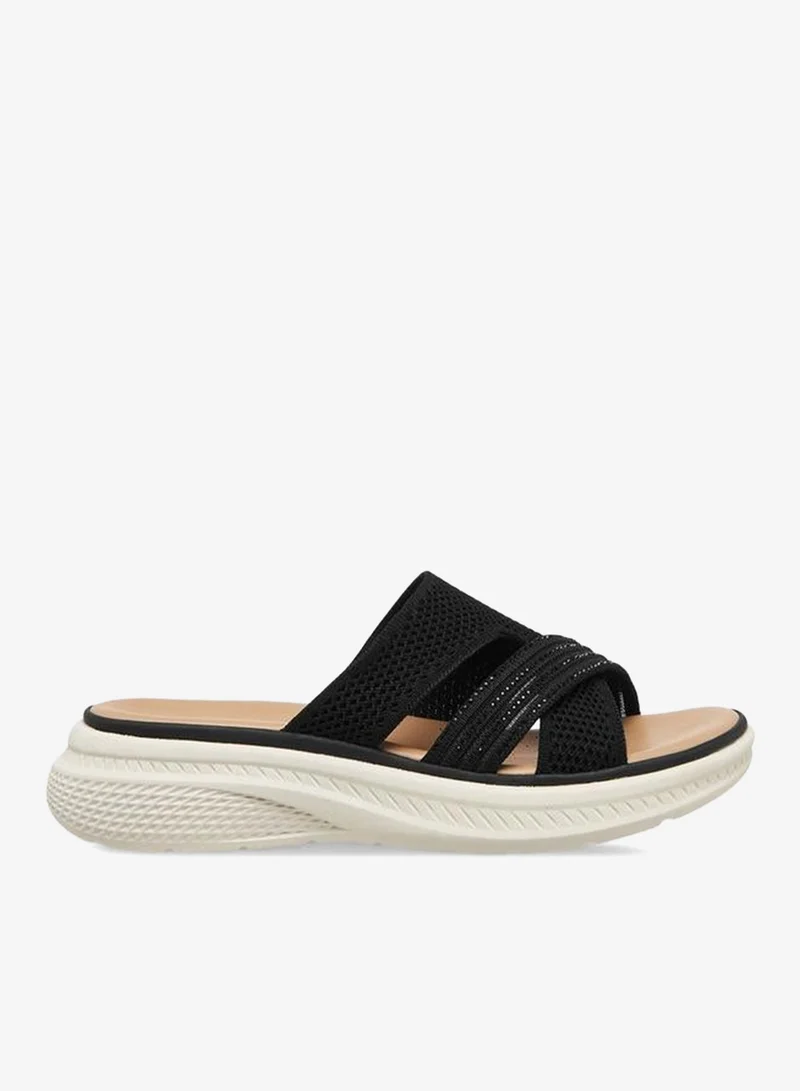 Le Confort Women Embellished Flyknit Sandals