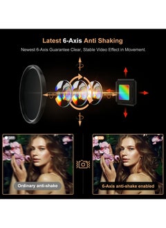 Milatech 5K Digital Camera with Dual - Cameras, 64MP, 5X Optical Zoom, 32G TF Card, Touch Screen  - Image 4