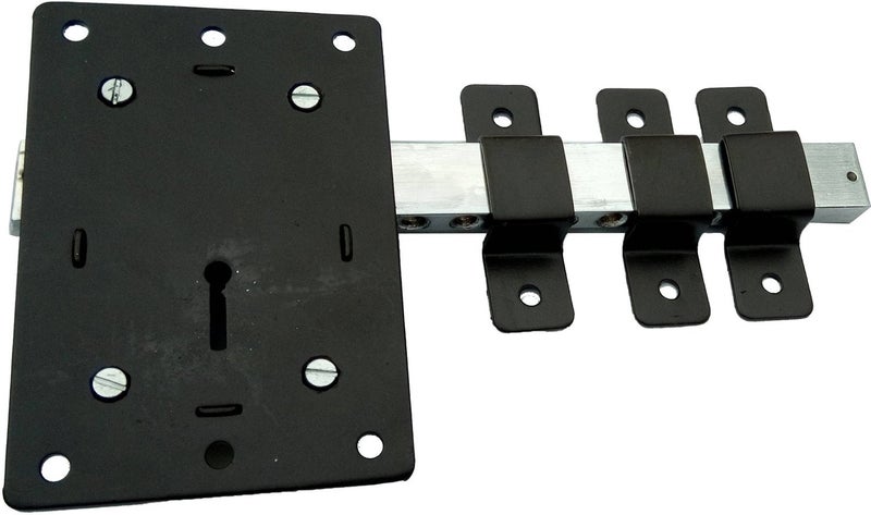 RAMSON 10 Chal Key Door Lock (Brown, Painted Finish) - Image 4
