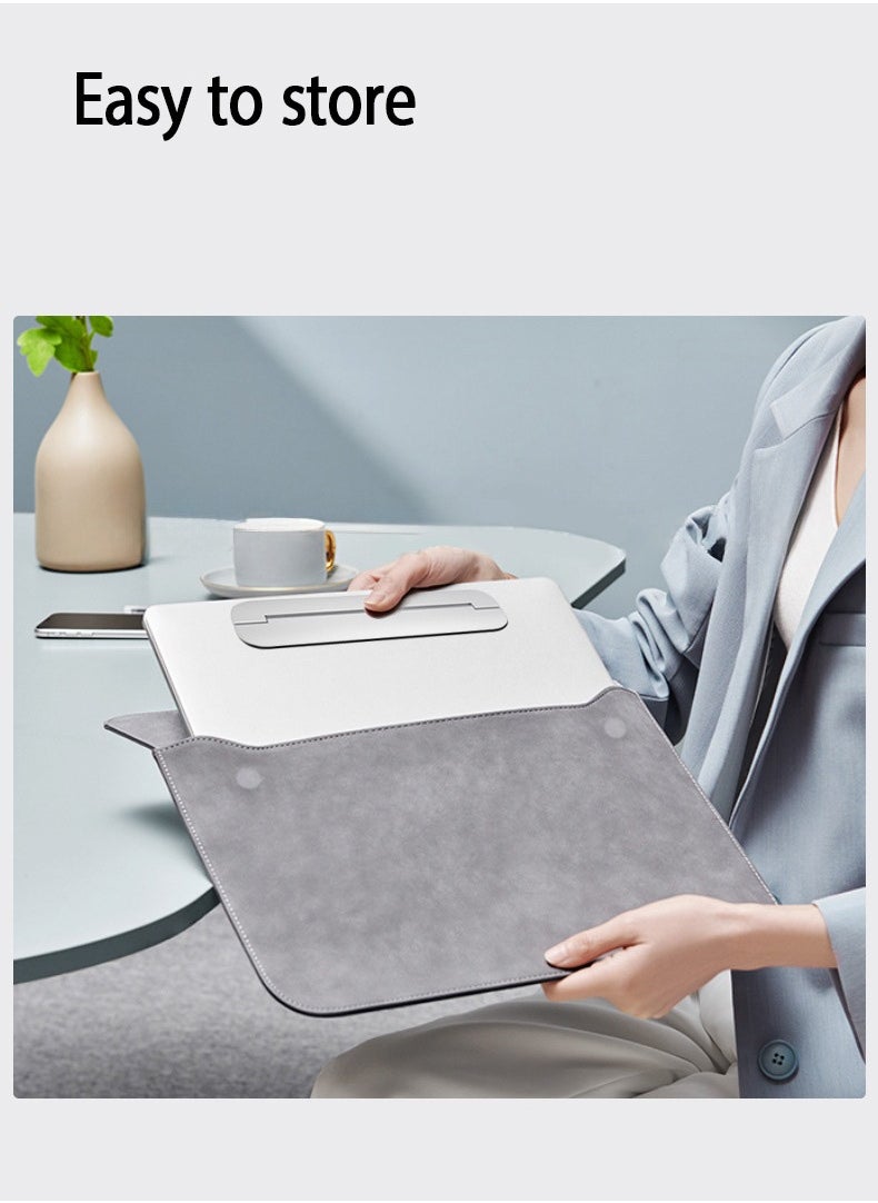 Jourvent Desk Laptop Stand, Foldable Laptop Stand, Universal Lightweight, Comfortable And Compact Laptop Holder.  - Image 2