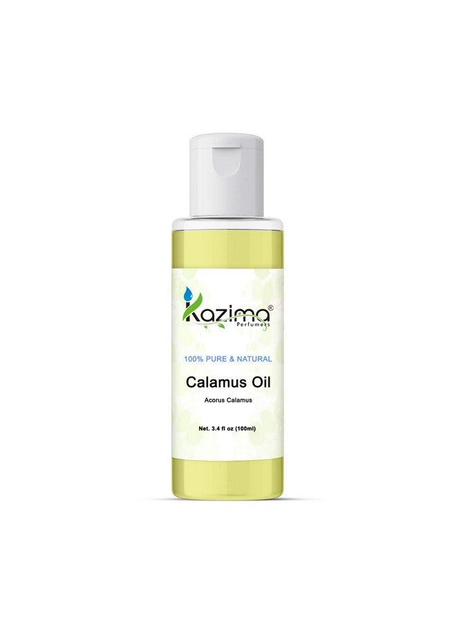 KAZIMA Calamus Essential Oil - 100% Pure Natural & Undiluted For Skin care & Hair care (100ml)