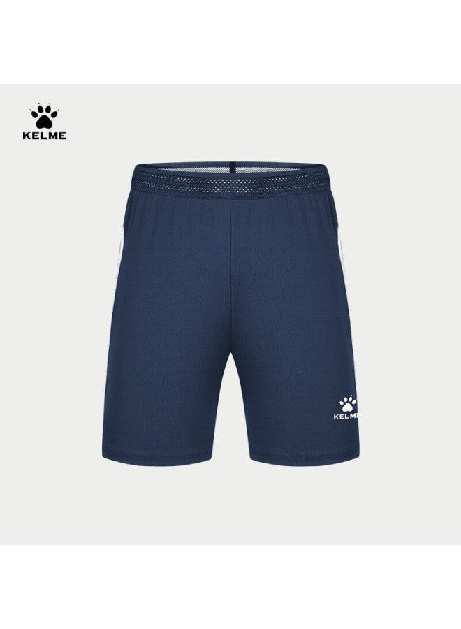 KELME Men'S Summer Sports Shorts For Professional Football Matches Training Shorts Dark Blue 3Xl - Image 2