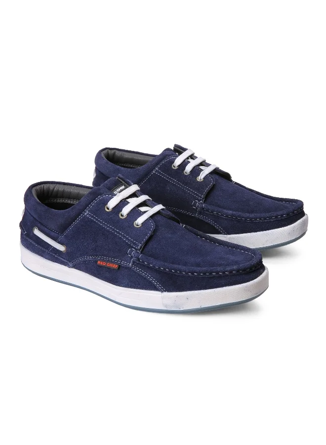 Red Chief Blue Low Ankle Lace Up Casual Shoe - Rc3505 002