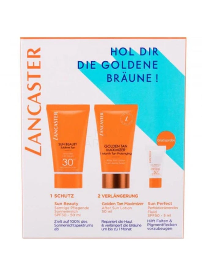 Lancaster That Summer Feeling Set (Sun Beauty SPF30 50ml +After Sun Lotion 50ml +Sun Perfect SPF50 3ml) - Image 1