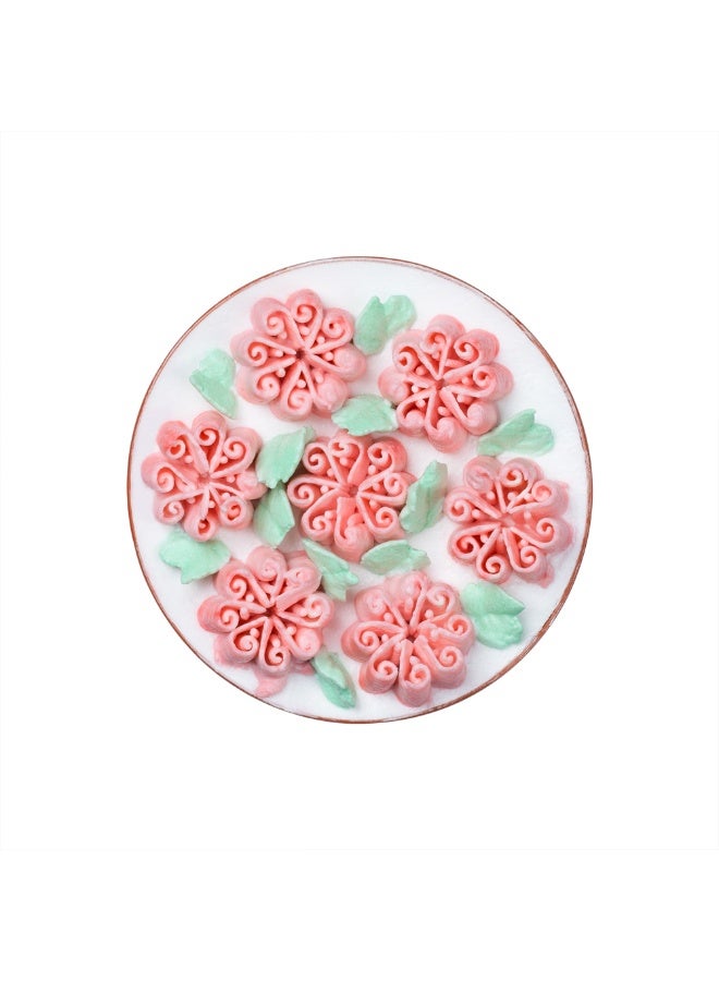 Restaurantware Russian Piping Tip, 1 Flower Cake Decor Piping Tip - #3, Corrosion-Resistant, Stainless Steel Decorating Tip For Frosting, Dishwashable, Decorate Cupcakes, Cakes, or Cookies - Image 2