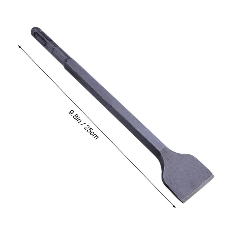 Heavy Duty Electric Hammer Flat Chisel Bit Steel Tile Chisel Tool with Storage Case - Image 3