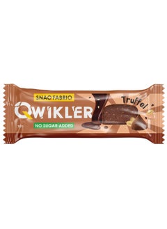 Snaq Fabriq Qwikler Bar with Peanut and Truffle No Sugar Added 12x35g  - Image 2