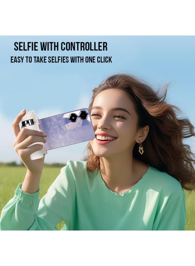 Mini Tripod Selfie Stick with Wireless Remote Control, Portable Phone Tripod Mount Compatible with iPhone 15 Pro Max/15/14 Pro/14/13, Samsung S22/ S23 Ultra/Android Smartphone (jc-25) - Image 4