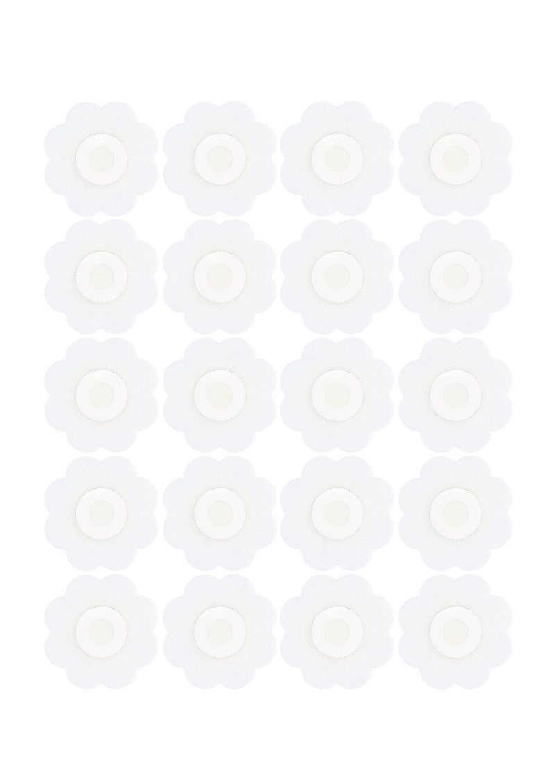 SYOSI - 20Pcs Heating Moxa Stickers, Moxibution Patches for Neck, Shoulder, Back, Waist, Hand, Feet, Joint Pain Reduce, Enhance Circulation, Used with Moxibustion Device - Image 1
