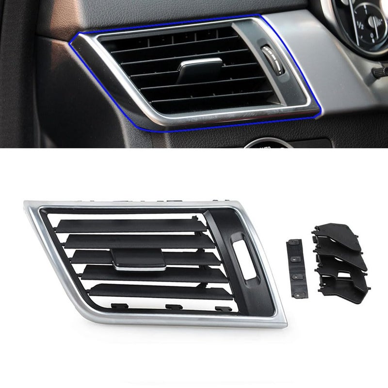 Goodithy Front Left Air Conditioning Vent Cover AC Vent Grille Outlet Cover Vent Panel Replacement For Mercedes Benz W166 M ML GL Class ML300 ML350 ML400 ML450 GL350 20122015 Black Left