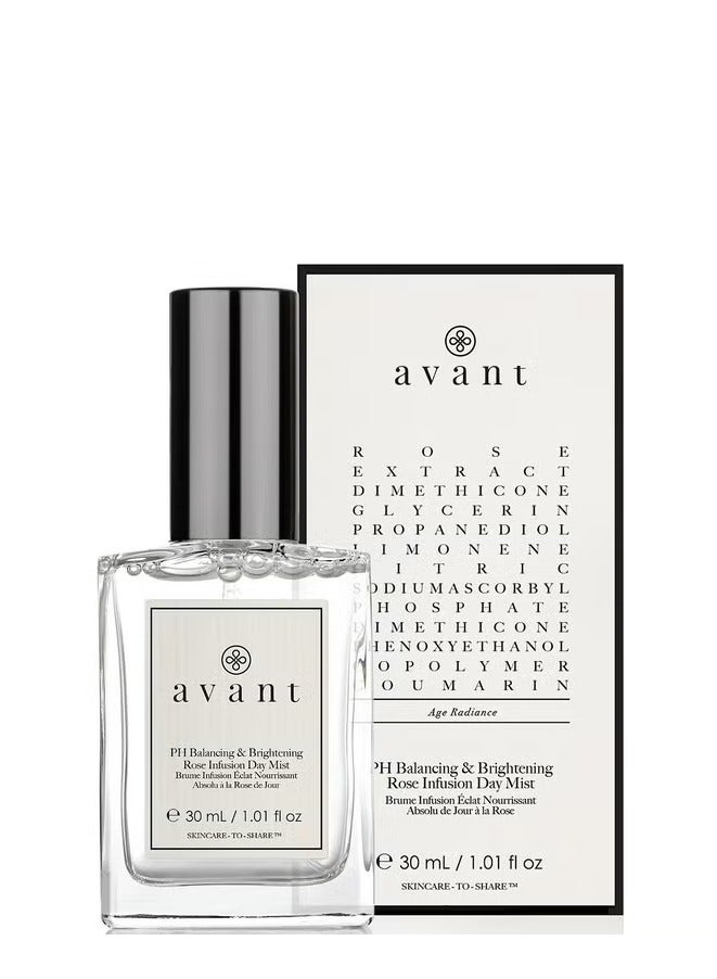 Avant Skincare Avant Skincare PH Balancing & Brightening Rose Infusion Day Mist 30ml  - Image 1