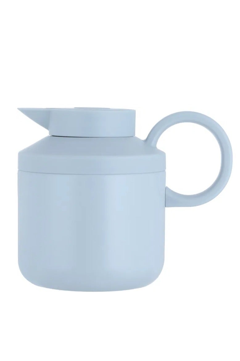 Alsaif Gallery Hala Timeless Thermos, 0.6L, Stainless Steel Inner Carrier, Stainless Steel Outer Body, Pressure Cooker - Light Grey - Image 1