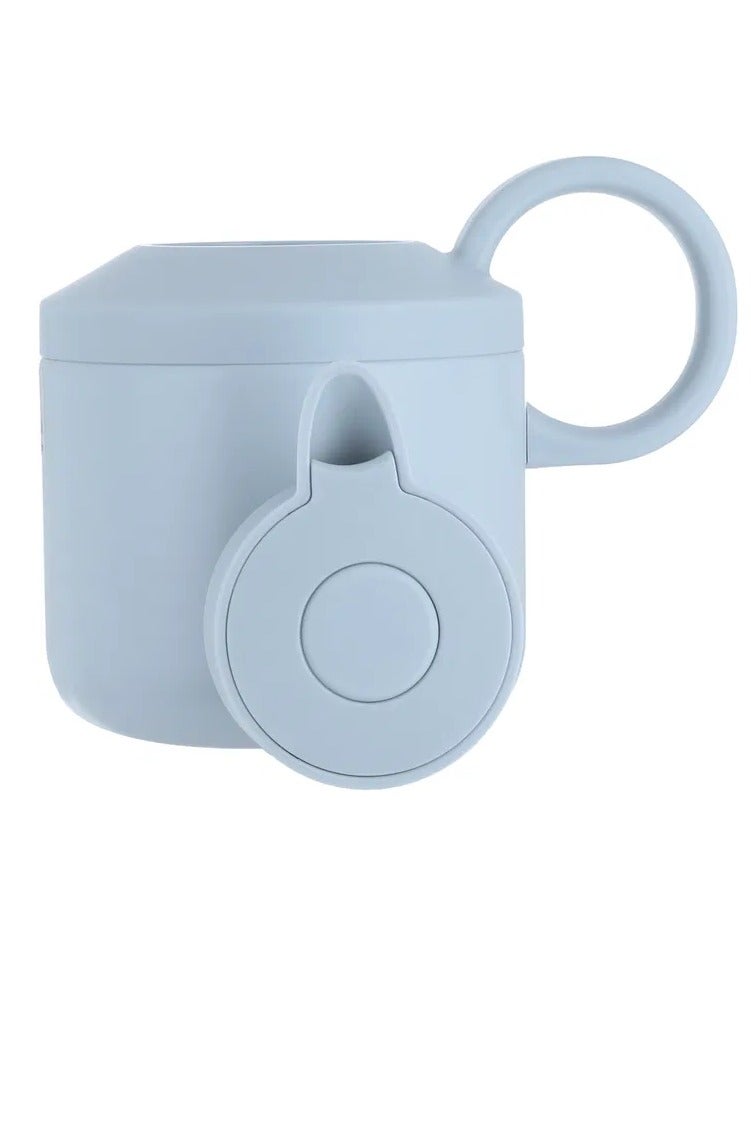 Alsaif Gallery Hala Timeless Thermos, 0.6L, Stainless Steel Inner Carrier, Stainless Steel Outer Body, Pressure Cooker - Light Grey - Image 4