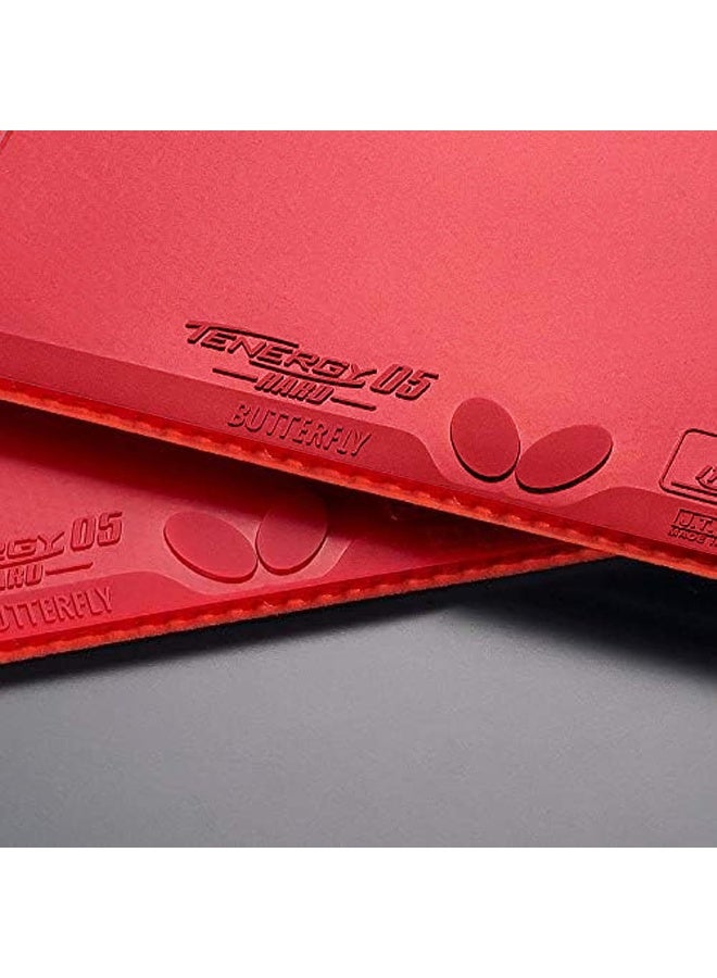 Butterfly Tenergy 05 Hard Table Tennis Rubber 1.9 - Image 3