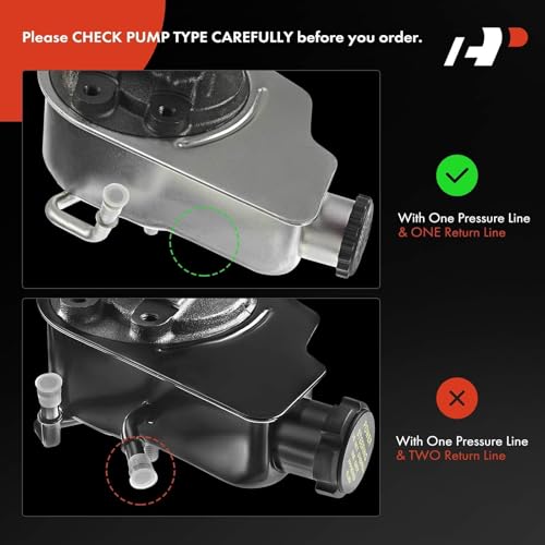 A-Premium Power Steering Pump, with Reservoir, Compatible with Chevrolet & Cadillac & GMC - 1996-2006 - Silverado 1500, Suburban 1500, Tahoe, K2500 Suburban, Avalanche 1500, Sierra 1500, Escalade - Image 3