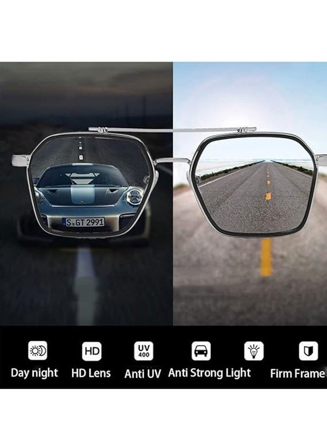 Photochromic Sunglasses for Men Professional Day Night Driver Sunglasses UV400 Retro Luxury Design Glasses vintage - Image 5