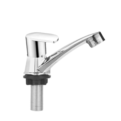 IRIS Opel Series Pillar Faucet Tensile Strength/Rust Free Stainless Steel Finish Basin Tap Foam Flow for Home, Kitchen, Bathroom - Image 1