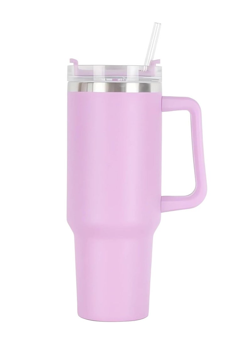 Toyland 40oz(1200ml),Water Bottle,Tumbler with handle,Stainless Steel Vacuum insulated Tumbler with lid and straw,Sports Water bottle,Travel Coffee mug - Image 1