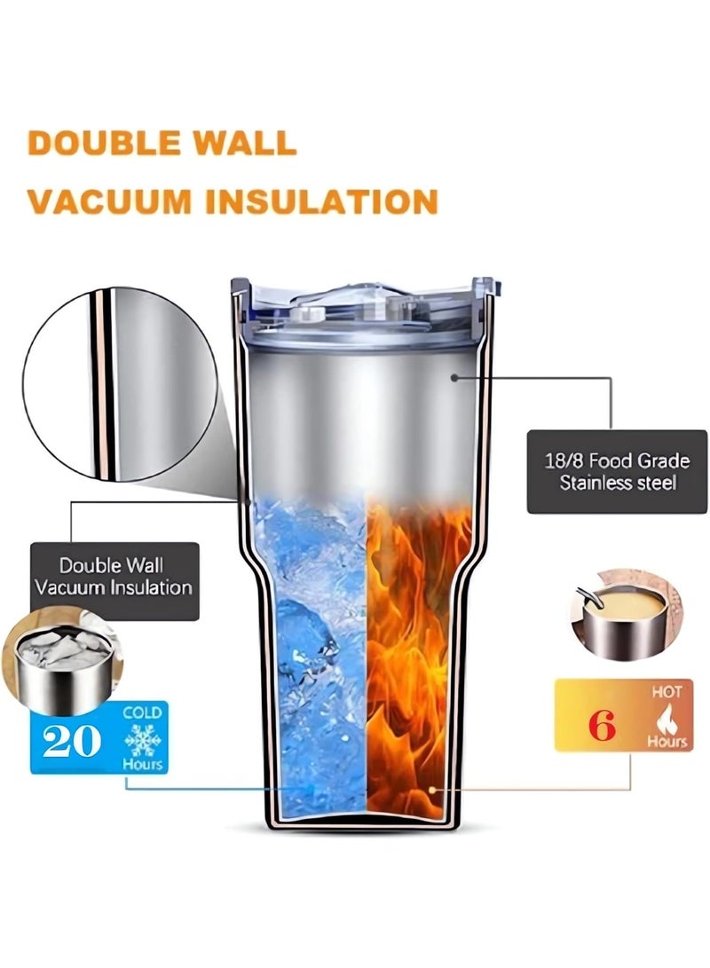 Toyland 40oz(1200ml),Water Bottle,Tumbler with handle,Stainless Steel Vacuum insulated Tumbler with lid and straw,Sports Water bottle,Travel Coffee mug - Image 2