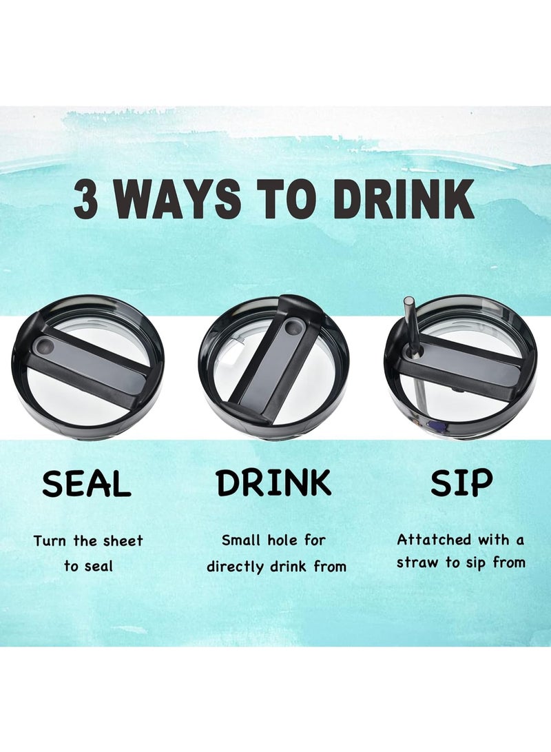 Toyland 40oz(1200ml),Water Bottle,Tumbler with handle,Stainless Steel Vacuum insulated Tumbler with lid and straw,Sports Water bottle,Travel Coffee mug - Image 3