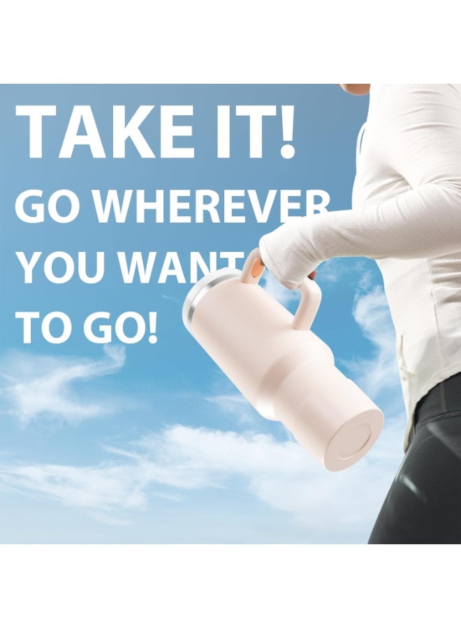 Toyland 40oz(1200ml),Water Bottle,Tumbler with handle,Stainless Steel Vacuum insulated Tumbler with lid and straw,Sports Water bottle,Travel Coffee mug - Image 5