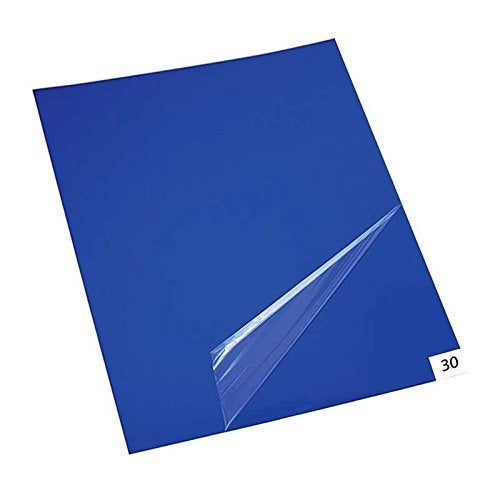 Cleanmo 10 matsBox 30 Layers per mat 36 x 45 45 C Blue Sticky mat Cleanroom Tacky MatsPVC Sticky MatsAdhesive Pads Used for Floor for HomeLaboratoriesMedical Offices use 