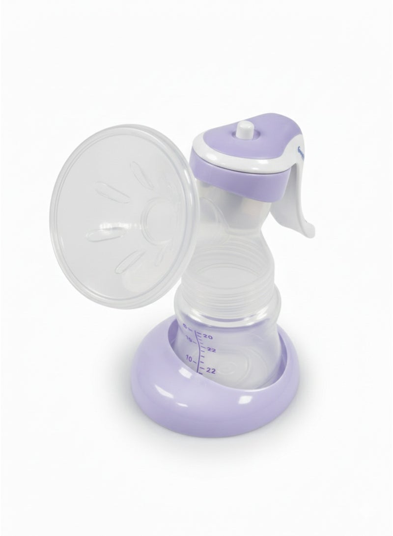  جرانزيا شفاط لبن يدوي من Granzia للأمهات المرضعات بتصميم مريح لليد يساعد على شفط وتجميع حليب الأم بسهولة بدون كهرباء، مناسب للاستخدام اليومي في البيت أو أثناء الخروج - Image 3