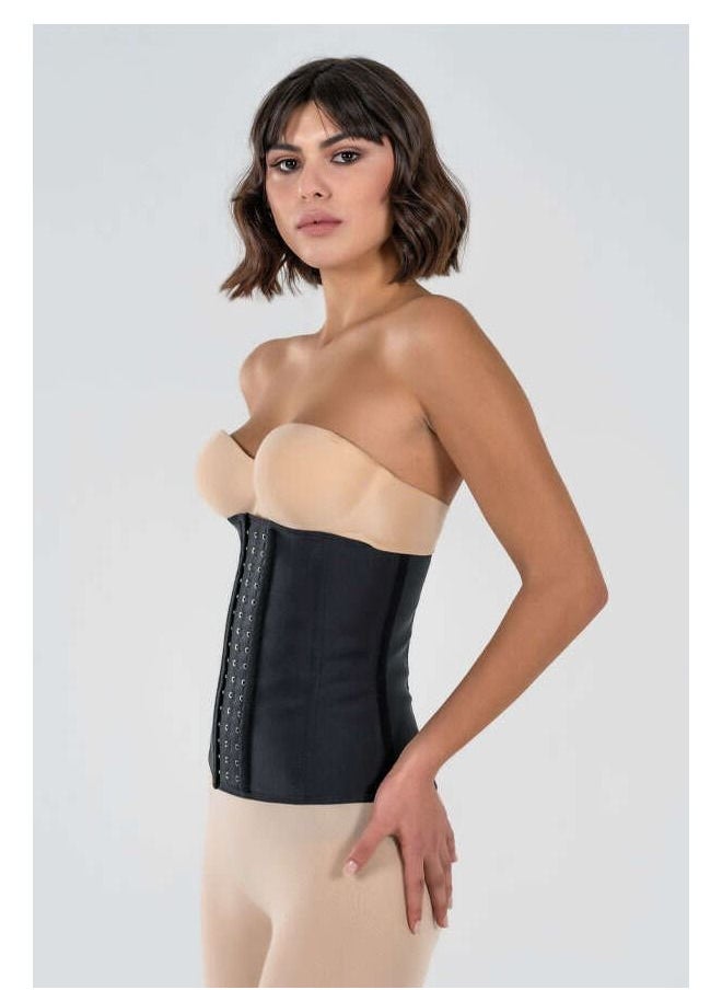 Yamuna - Yamuna Latex Corset Black Medium - Image 1