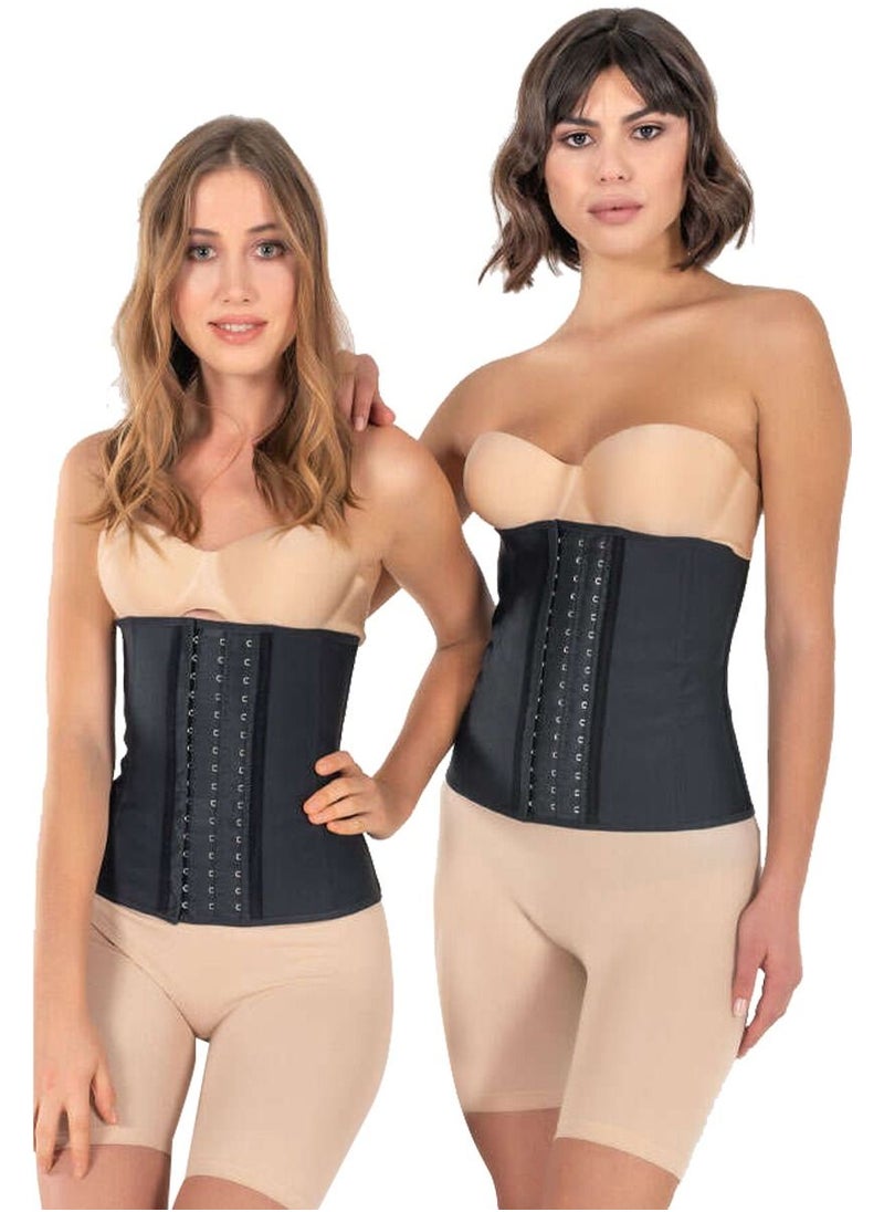 Yamuna - Yamuna Latex Corset Black Medium - Image 1