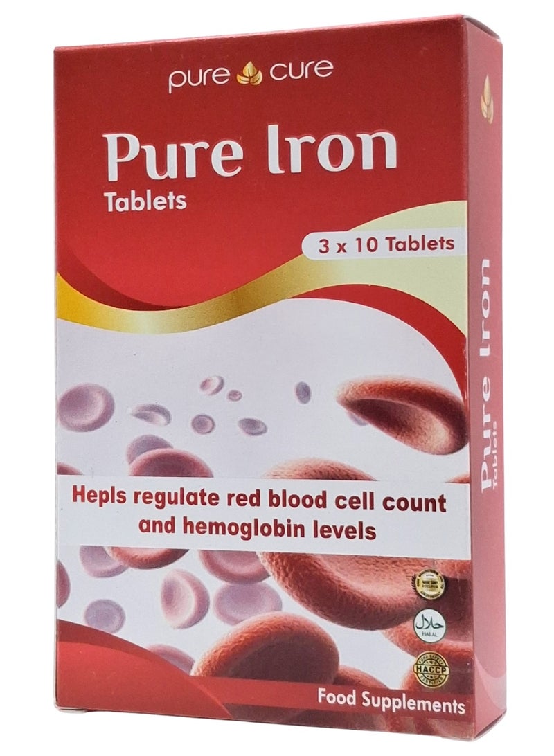 أقراص الحديد النقي 30