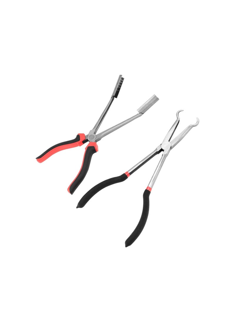 Generic - Car Spark Plug Wire Removal Pliers Tool, Sleeve Type Spark Plug Puller + Round Spark Plug Pliers - Image 1