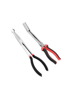 Car Spark Plug Wire Removal Pliers Tool, Sleeve Type Spark Plug Puller + Round Spark Plug Pliers