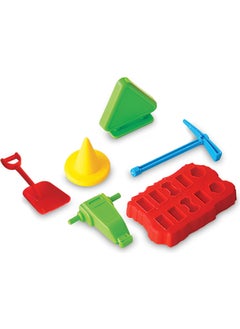 Apexma Kinetic Sand Construction Set 500 Gr. - Construction Design Sand Set with Accessories  - Image 2