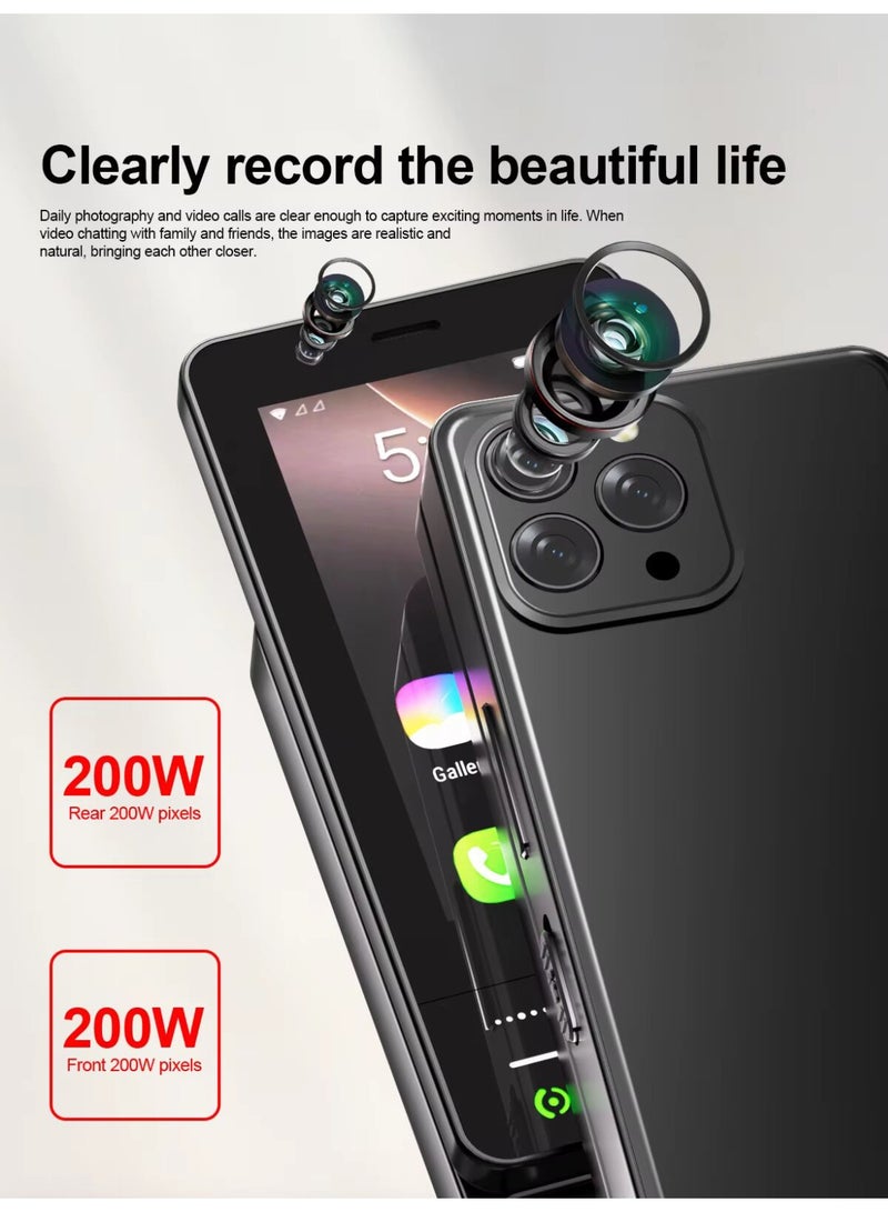 Hope 4-Inch Mini Android Phone with Physical Keyboard, Dual SIM Unlocked Portable Mobile, 16GB Compact Smartphone for Digital Detox & Outdoor Use, Senior Friendly Button Interface - Image 5