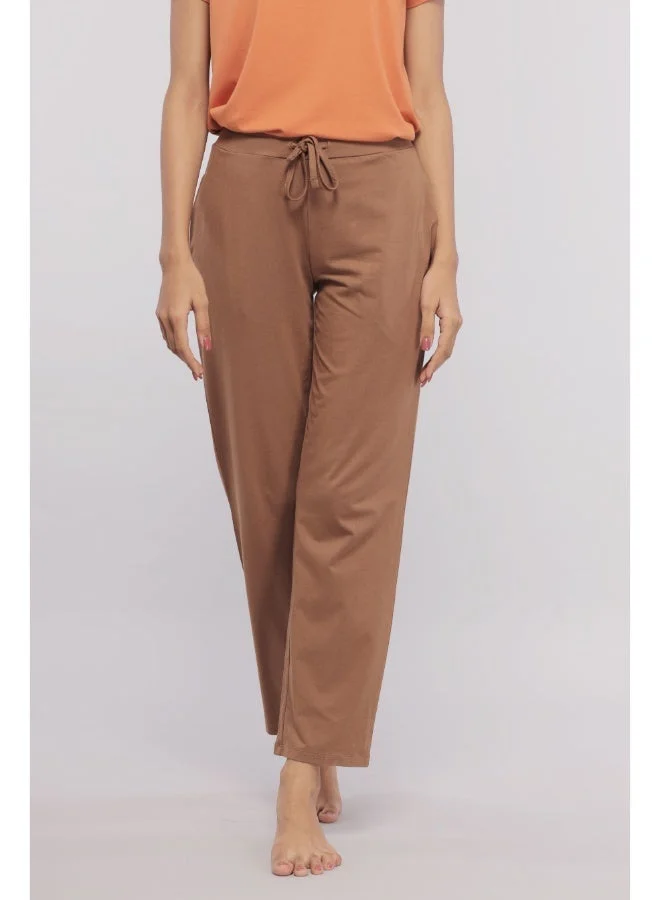 NeceSera Home Brown Straight Supima Lounge Set