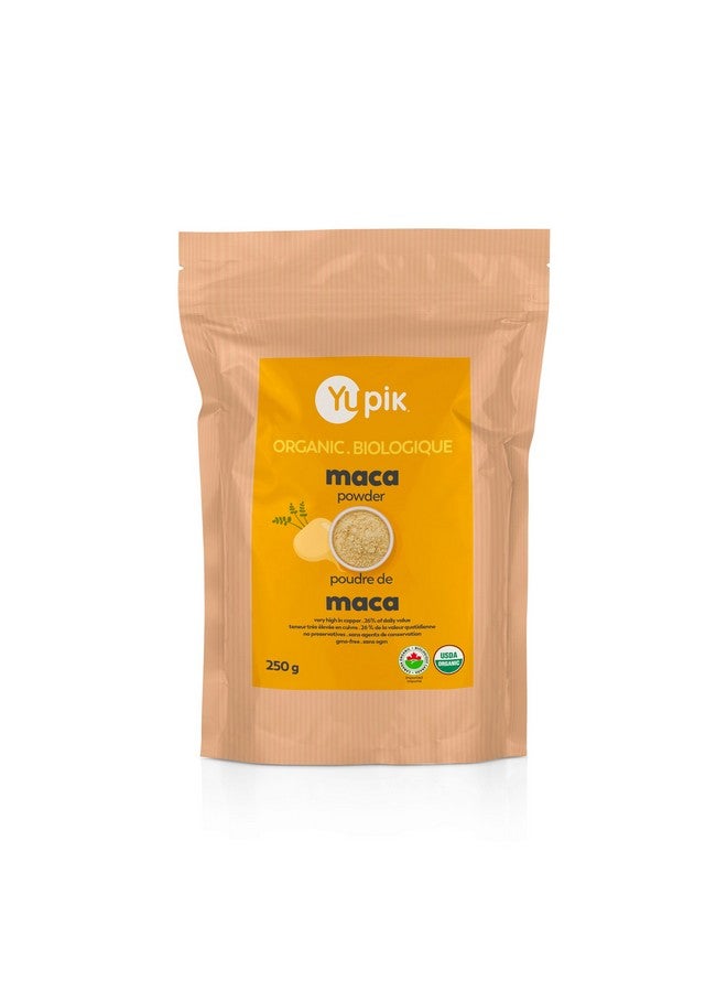 Yupik يوبك سوبر فود عضوي، مسحوق الماكا، 8.8 أونصة، غير معدّل وراثيًا، نباتي، خالي من الغلوتين - Image 1