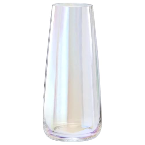 Clovefry 9 Inch Decorative Vases for Flowers | Glass Flower Vase for Living Room | Aesthetic Home Decor | Glass Planter for Living Room Decor, Dining Table, Wedding Decoration (Multicolor) - Image 5