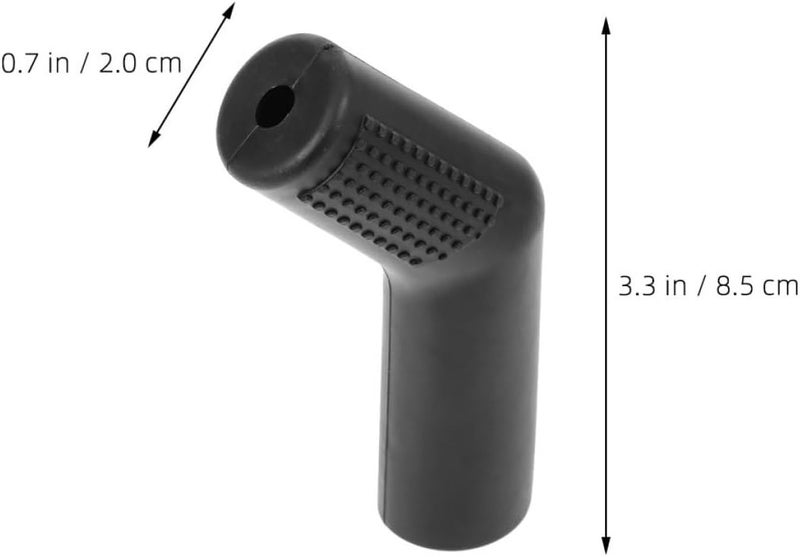 4pcs Motorcycle Gear Shift Rubber Sleeves Black Shift Protector Covers Brake Lever for Motorcycle Riding - Image 2